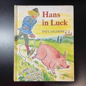 Vintage 1979 “Hans in Luck” by Paul Galdone (Hardcover)